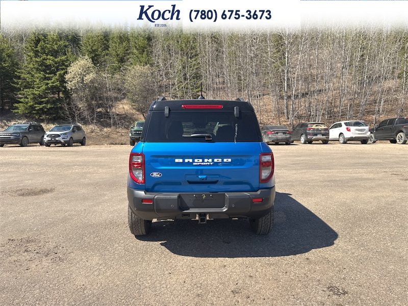 NEW 2026 Ford Bronco Sport Badlands - Velocity Blue Metallic Exterior / DARK SPACE GREY LEATHER Interior - $48,440 - Stock #A26156 - VIN 3FMCR9DA6TRE49757 - Photo 10