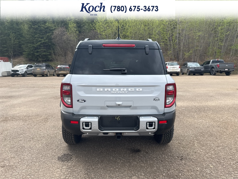 NEW 2026 Ford Bronco Sport Badlands - Crystal White Tricoat Exterior / DARK SPACE GREY LEATHER Interior - $55,400 - Stock #A26055 - VIN 3FMCR9DAXTRE09973 - Photo 10