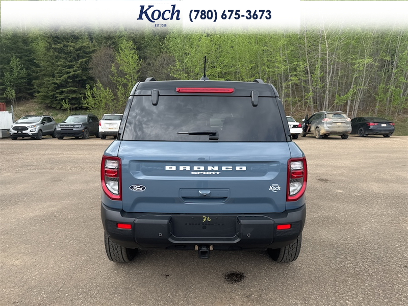 NEW 2026 Ford Bronco Sport Badlands - Azure Grey Metallic Tri-coat Exterior / DARK SPACE GREY LEATHER Interior - $48,490 - Stock #A26155 - VIN 3FMCR9DA9TRE50188 - Photo 10