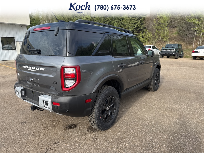 NEW 2026 Ford Bronco Sport Badlands - Carbonized Grey Metallic Exterior / DARK SPACE GREY LEATHER Interior - $56,150 - Stock #A26058 - VIN 3FMCR9DAXTRE09097 - Photo 11
