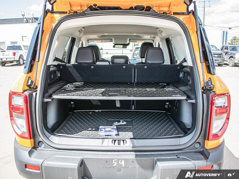 NEW 2026 Ford Bronco Sport Big Bend - Orange Fury Metallic Tri-coat Exterior / EBONY, PREMIUM TRIMMED HTD FR SPORT CONTOUR BUCKET SEATS Interior - $41,804 - Stock #E60242 - VIN 3FMCR9BN6TRE10964 - Photo 11