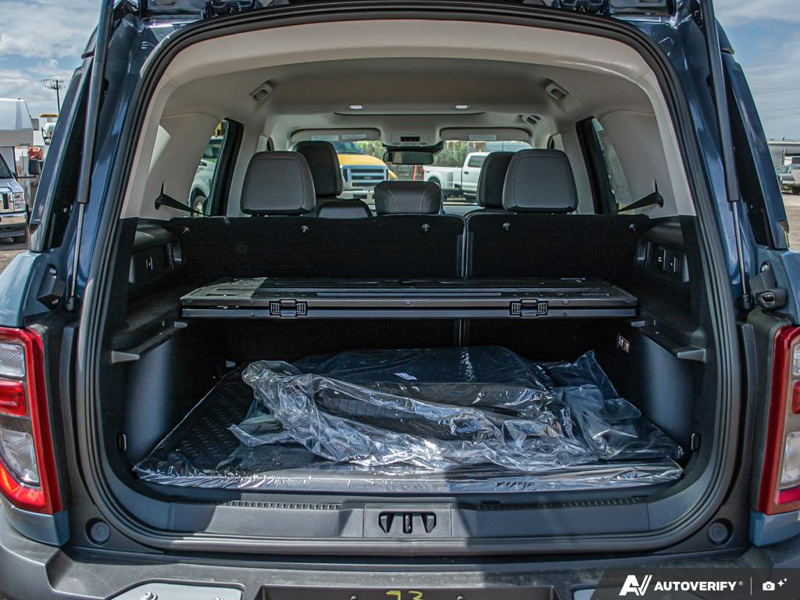 NEW 2026 Ford Bronco Sport Badlands - Azure Grey Metallic Tri-coat Exterior / DARK SPACE GREY LEATHER Interior - $50,333 - Stock #E60646 - VIN 3FMCR9DAXTRE51320 - Photo 11