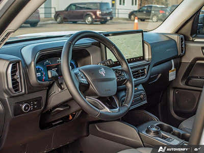 NEW 2026 Ford Bronco Sport Badlands - DARK SPACE GREY LEATHER Interior - $48,919 - Stock #E60235 - VIN 3FMCR9DAXTRE08659