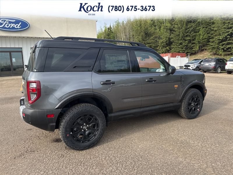 NEW 2026 Ford Bronco Sport Badlands - Carbonized Grey Metallic Exterior / DARK SPACE GREY LEATHER Interior - $56,150 - Stock #A26058 - VIN 3FMCR9DAXTRE09097 - Photo 12