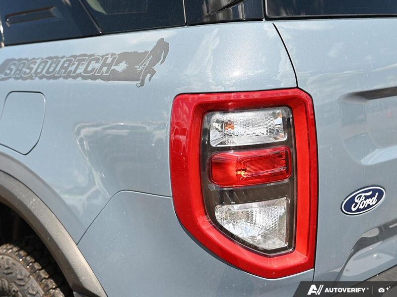 NEW 2026 Ford Bronco Sport Badlands - Azure Grey Metallic Tri-coat Exterior / DARK SPACE GREY LEATHER Interior - $55,759 - Stock #E60762 - VIN 3FMCR9DA8TRE68987 - Photo 12