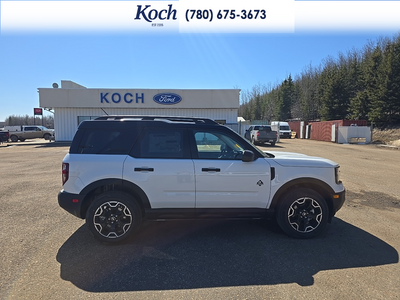 NEW 2026 Ford Bronco Sport Outer Banks - EBONY BROWN VINYL Interior - $43,190 - Stock #A26146 - VIN 3FMCR9CN7TRE38626