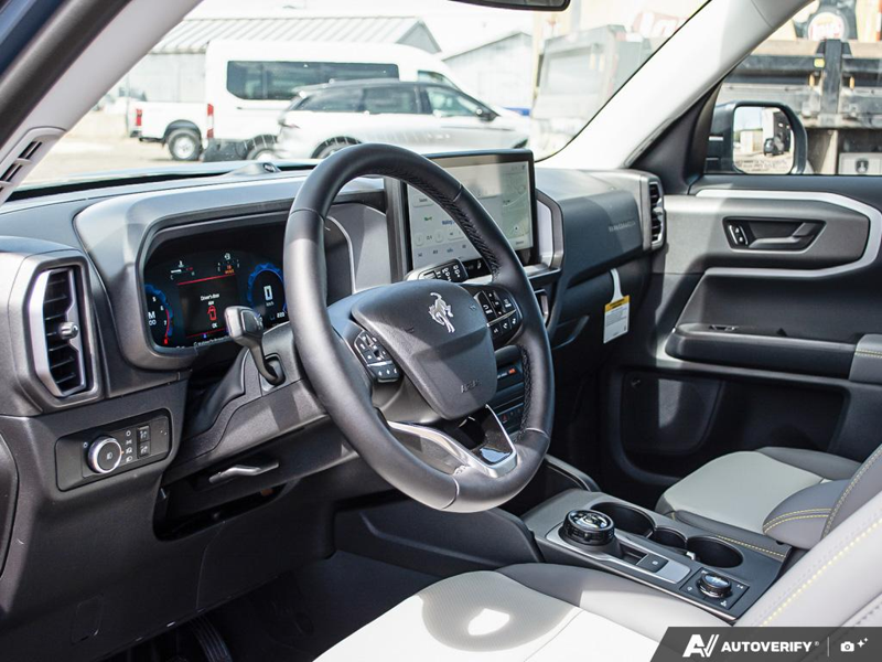 NEW 2026 Ford Bronco Sport Badlands - Azure Grey Metallic Tri-coat Exterior / DARK SPACE GREY LEATHER Interior - $50,333 - Stock #E60646 - VIN 3FMCR9DAXTRE51320 - Photo 13