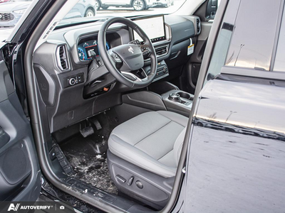 NEW 2026 Ford Bronco Sport Badlands - DARK SPACE GREY LEATHER Interior - $46,468 - Stock #D60200 - VIN 3FMCR9DA7TRE10515