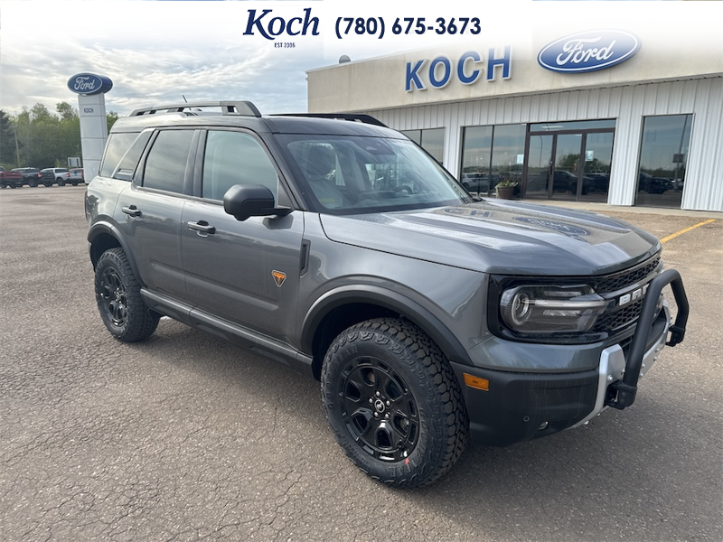 NEW 2026 Ford Bronco Sport Badlands - Carbonized Grey Metallic Exterior / DARK SPACE GREY LEATHER Interior - $56,150 - Stock #A26058 - VIN 3FMCR9DAXTRE09097 - Photo 15