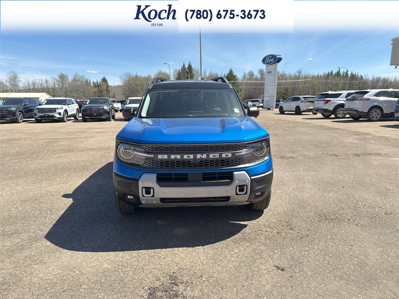 NEW 2026 Ford Bronco Sport Badlands - Velocity Blue Metallic Exterior / DARK SPACE GREY LEATHER Interior - $48,440 - Stock #A26156 - VIN 3FMCR9DA6TRE49757 - Photo 16