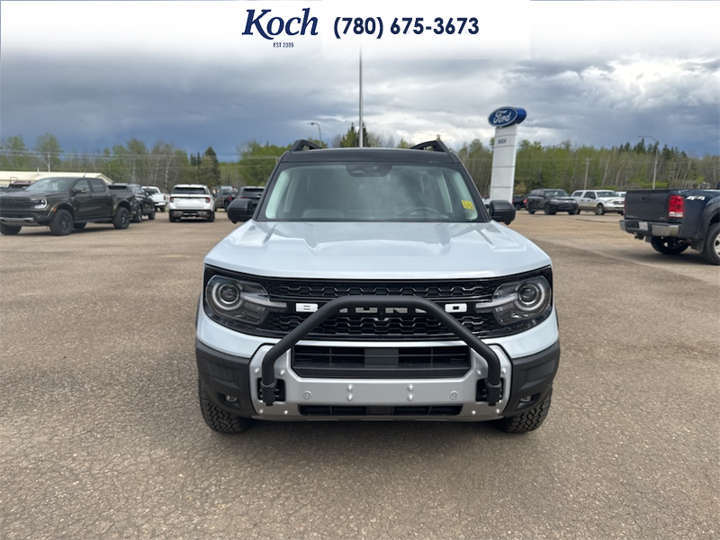 NEW 2026 Ford Bronco Sport Badlands - Crystal White Tricoat Exterior / DARK SPACE GREY LEATHER Interior - $55,400 - Stock #A26055 - VIN 3FMCR9DAXTRE09973 - Photo 16