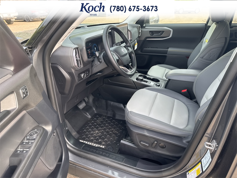 NEW 2026 Ford Bronco Sport Badlands - Carbonized Grey Metallic Exterior / DARK SPACE GREY LEATHER Interior - $56,150 - Stock #A26058 - VIN 3FMCR9DAXTRE09097 - Photo 17