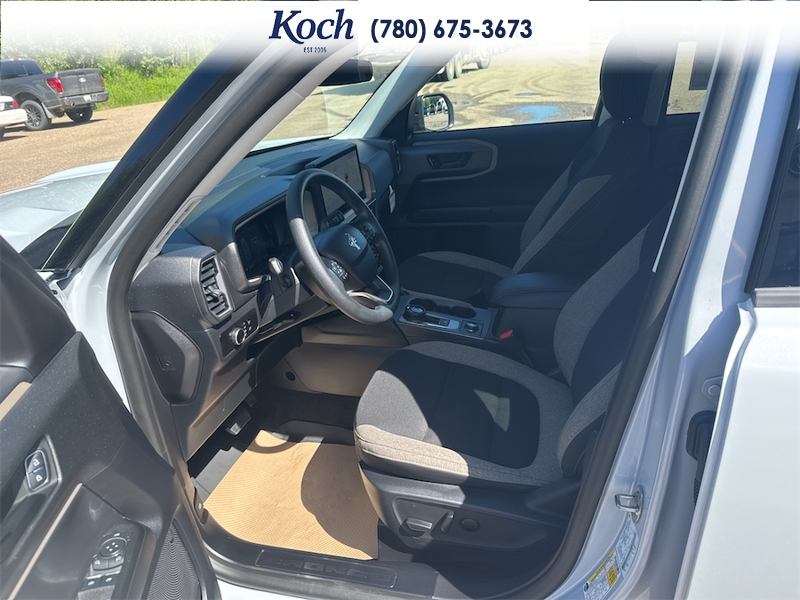 NEW 2026 Ford Bronco Sport Big Bend - Space White Metallic Exterior / MEDIUM LT SMOKED TRUFFLE, CLOTH HEATED FRONT BUCKET SEATS Interior - $39,915 - Stock #A26206 - VIN 3FMCR9BN3TRE70071 - Photo 17