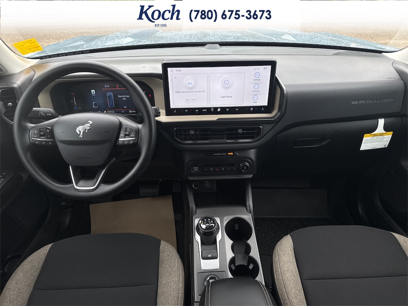 NEW 2026 Ford Bronco Sport Big Bend - Azure Grey Metallic Tri-coat Exterior / LIGHT SMOKED TRUFFLE Interior - $40,170 - Stock #A26173 - VIN 3FMCR9BN0TRE50313 - Photo 19