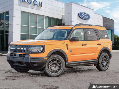 NEW 2026 Ford Bronco Sport Big Bend - Orange Fury Metallic Tri-coat Exterior - $42,614 - Stock #E60225 - VIN 3FMCR9BN5TRE09661