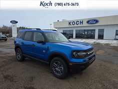 NEW 2026 Ford Bronco Sport Big Bend - Velocity Blue Metallic Exterior - $41,440 - Stock #A26125 - VIN 3FMCR9BN6TRE21320