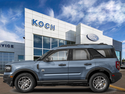 NEW 2026 Ford Bronco Sport Big Bend - Azure Grey Metallic Tri-coat Exterior - $45,514 - Stock #E60507 - VIN 3FMCR9BN3TRE36776