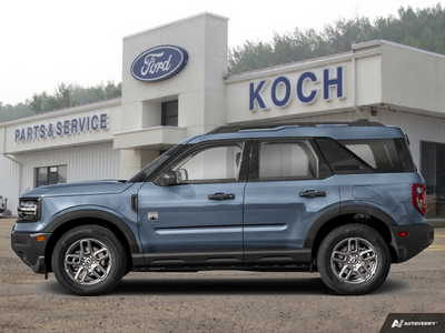 NEW 2026 Ford Bronco Sport Big Bend - Azure Grey Metallic Tri-coat Exterior - $44,215 - Stock #A26154 - VIN 3FMCR9BN9TRE38158