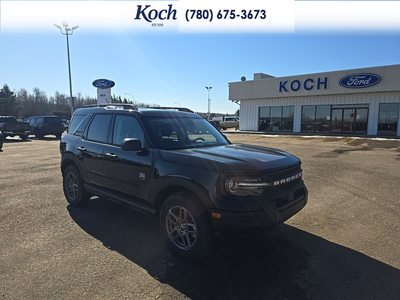 NEW 2026 Ford Bronco Sport Big Bend - Shadow Black Exterior - $41,440 - Stock #A26141 - VIN 3FMCR9BN2TRE36235