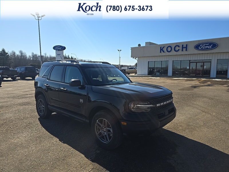 NEW 2026 Ford Bronco Sport Big Bend - Shadow Black Exterior / LIGHT SMOKED TRUFFLE Interior - $38,440 - Stock #A26141 - VIN 3FMCR9BN2TRE36235 - Photo 1