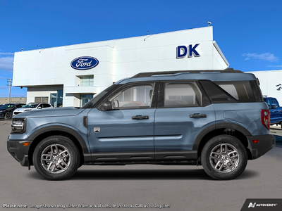 NEW 2026 Ford Bronco Sport Big Bend - Azure Grey Metallic Tri-coat Exterior - $41,498 - Stock #D60558 - VIN 3FMCR9BN9TRE38158