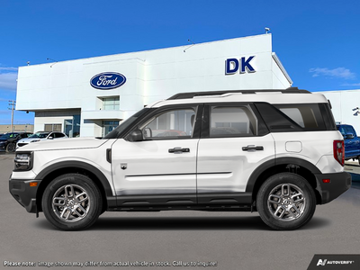 NEW 2026 Ford Bronco Sport Big Bend - Oxford White Exterior - $40,418 - Stock #D60482 - VIN 3FMCR9BN3TRE50189
