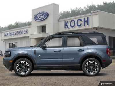 NEW 2026 Ford Bronco Sport Outer Banks - Azure Grey Metallic Tri-coat Exterior - $44,985 - Stock #A26189 - VIN 3FMCR9CN8TRE70159