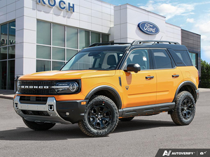 NEW 2026 Ford Bronco Sport Badlands - Orange Fury Metallic Tri-coat Exterior - $50,370 - Stock #E60241 - VIN 3FMCR9DA8TRE10054