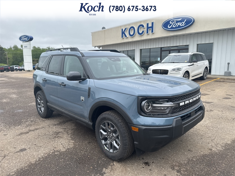 NEW 2026 Ford Bronco Sport Big Bend - Azure Grey Metallic Tri-coat Exterior / LIGHT SMOKED TRUFFLE Interior - $40,170 - Stock #A26173 - VIN 3FMCR9BN0TRE50313 - Photo 1