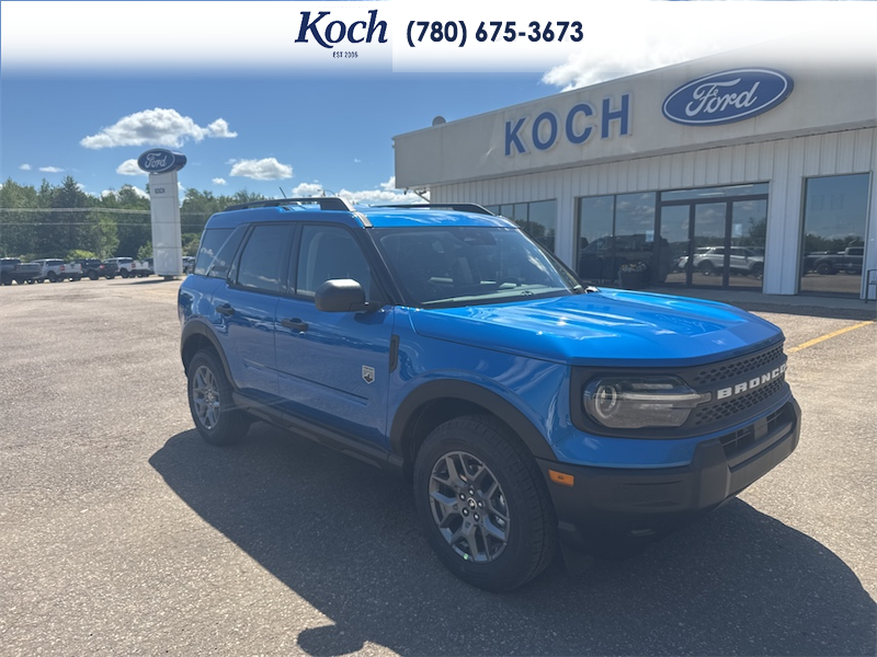 NEW 2026 Ford Bronco Sport Big Bend - Velocity Blue Metallic Exterior / MEDIUM LT SMOKED TRUFFLE, CLOTH HEATED FRONT BUCKET SEATS Interior - $39,915 - Stock #A26205 - VIN 3FMCR9BN4TRE69995 - Photo 1