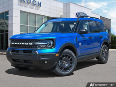 NEW 2026 Ford Bronco Sport Big Bend - Velocity Blue Metallic Exterior - $39,844 - Stock #E60695 - VIN 3FMCR9BN8TRE70535