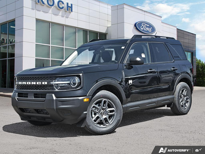 NEW 2026 Ford Bronco Sport Big Bend - Shadow Black Exterior - $38,724 - Stock #E60749 - VIN 3FMCR9BN2TRE70613