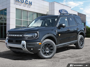 NEW 2026 Ford Bronco Sport Badlands - Shadow Black Exterior - $46,642 - Stock #E60774 - VIN 3FMCR9DA9TRE70022