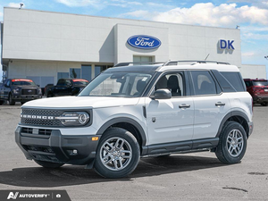 NEW 2026 Ford Bronco Sport Big Bend - Space White Metallic Exterior - $37,534 - Stock #D60590 - VIN 3FMCR9BN9TRE20937