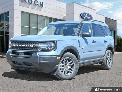 NEW 2026 Ford Bronco Sport Big Bend - Azure Grey Metallic Tri-coat Exterior - $37,301 - Stock #E60765 - VIN 3FMCR9BN7TRE70574