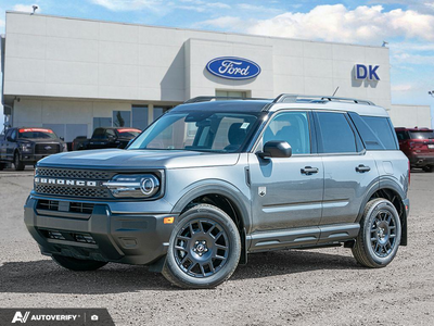 NEW 2026 Ford Bronco Sport Big Bend - Carbonized Grey Metallic Exterior - $41,193 - Stock #D60717 - VIN 3FMCR9BNXTRE95338