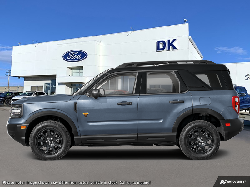 NEW 2026 Ford Bronco Sport Badlands - Azure Grey Metallic Tri-coat Exterior / DARK SPACE GREY, ACTIVEX TRIMMED HTD FR SPORT CONTOUR BUCKET SEA Interior - $47,763 - Stock #D60747 - VIN 3FMCR9DA1TRF05619 - Photo 1