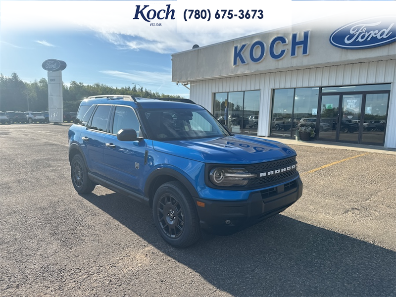 NEW 2026 Ford Bronco Sport Big Bend - Velocity Blue Metallic Exterior / LIGHT SMOKED TRUFFLE Interior - $41,195 - Stock #A26254 - VIN 3FMCR9BN8TRE70535 - Photo 1
