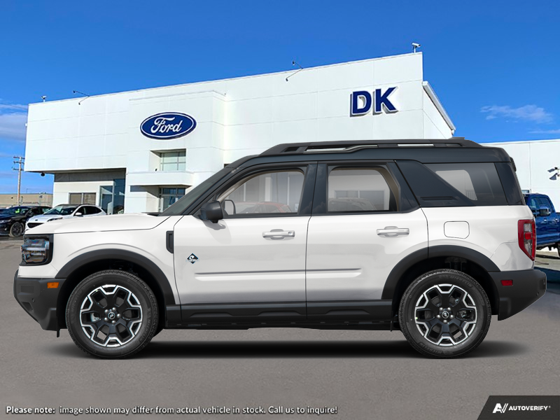 NEW 2026 Ford Bronco Sport Outer Banks - Oxford White Exterior / EBONY/ROAST, PREMIUM TRIMMED HTD FRONT BUCKET SEATS Interior - $43,003 - Stock #D60784 - VIN 3FMCR9CN7TRF12725 - Photo 1