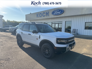 NEW 2026 Ford Bronco Sport Badlands - Oxford White Exterior - $49,680 - Stock #A26244 - VIN 3FMCR9DA7TRF11618
