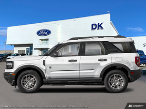 NEW 2026 Ford Bronco Sport Big Bend - Space White Metallic Exterior - $42,359 - Stock #D60825 - VIN 3FMCR9BN8TRF11665