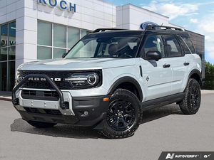 USED 2026 Ford Bronco Sport Outer Banks Sasquatch - Space White Metallic Exterior - $42,925 - Stock #EP4757 - VIN 3FMCR9CN8TRE50316