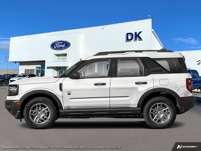 NEW 2026 Ford Bronco Sport Big Bend - Oxford White Exterior - $42,109 - Stock #D60806 - VIN 3FMCR9BN8TRF11942