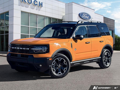 USED 2026 Ford Bronco Sport Outer Banks - Orange Fury Metallic Tri-coat Exterior - $42,399 - Stock #EP4796 - VIN 3FMCR9CN2TRE29428