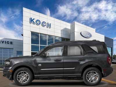 NEW 2026 Ford Bronco Sport Big Bend - Shadow Black Exterior - $42,049 - Stock #E61122 - VIN 3FMCR9BN0TRF42750