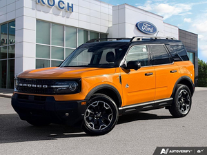 USED 2026 Ford Bronco Sport Outer Banks - Orange Fury Metallic Tri-coat Exterior - $42,843 - Stock #EP4795 - VIN 3FMCR9CN7TRE34558
