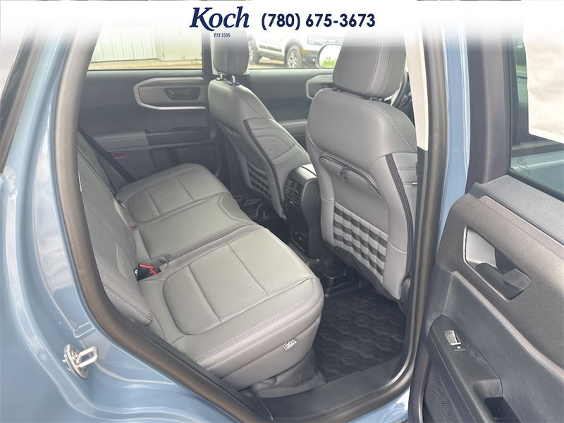 NEW 2026 Ford Bronco Sport Badlands - Azure Grey Metallic Tri-coat Exterior / DARK SPACE GREY LEATHER Interior - $48,490 - Stock #A26155 - VIN 3FMCR9DA9TRE50188 - Photo 20