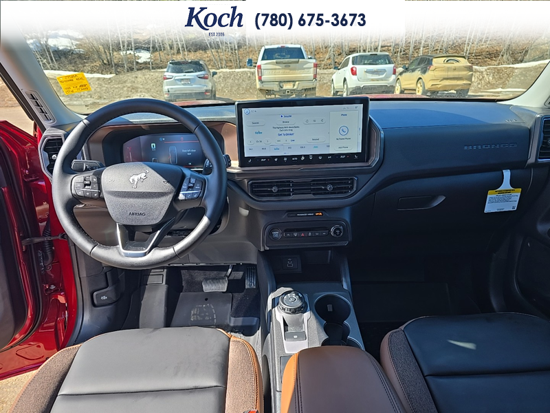 NEW 2026 Ford Bronco Sport Outer Banks - Ruby Red Tri-coat Metallic Exterior / EBONY BROWN VINYL Interior - $43,040 - Stock #A26145 - VIN 3FMCR9CN2TRE36671 - Photo 22