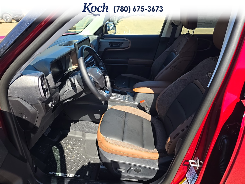 NEW 2026 Ford Bronco Sport Outer Banks - Ruby Red Tri-coat Metallic Exterior / EBONY BROWN VINYL Interior - $43,040 - Stock #A26145 - VIN 3FMCR9CN2TRE36671 - Photo 24