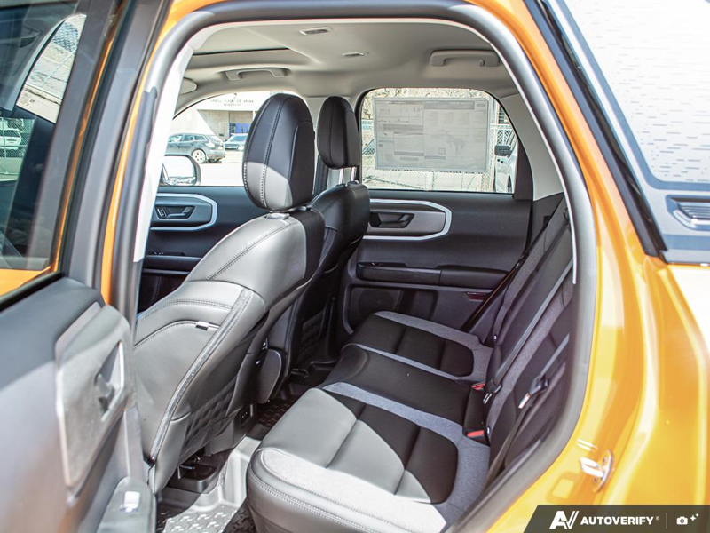 NEW 2026 Ford Bronco Sport Big Bend - Orange Fury Metallic Tri-coat Exterior / EBONY, PREMIUM TRIMMED HTD FR SPORT CONTOUR BUCKET SEATS Interior - $40,849 - Stock #E60242 - VIN 3FMCR9BN6TRE10964 - Photo 25